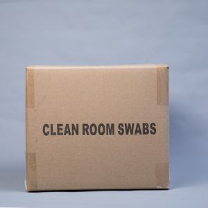 Thin Pointed Head Cleanroom Mobile Phone Cleaning Foam Swabs