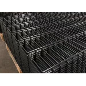 Galvanized 5/4/5mm Double Loop Wire Fencing Square Post For Private