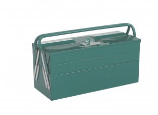 5 Tray 0.5mm thickness Cantilever Tool Boxes with Green High Glossy Finish (THF