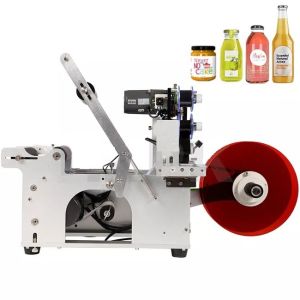 Aluminum SS304 Tube Semi Auto Label Applicator 18mm-120mm