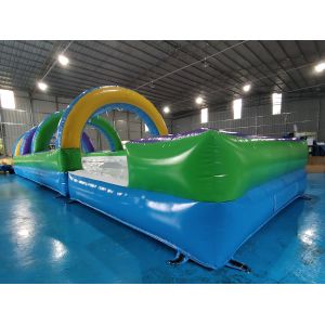 OEM/ODM Commercial Inflatable Water Slides Inflatable Water Slip With Pool
