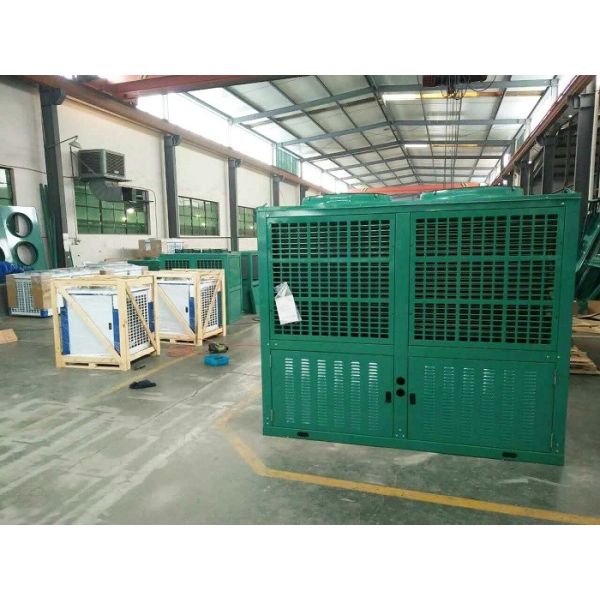 Walk In Cooler Condensing Unit , 10HP Air Cooled -10 ℃ Copeland Compressor