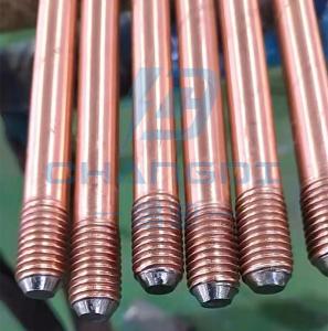 Cheap Copper Coated Grounding Rod 8 Ft High Yield Strength for sale