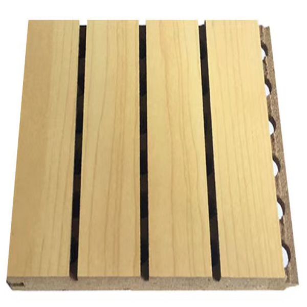 Quality Noise Absorbent Fiber Polyester Wooden Sound Absorption Wall Panel For Cinema wholesale