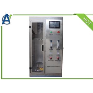 Automatic Vertical Flame Propagation Cable Testing Machine With Fume Hood