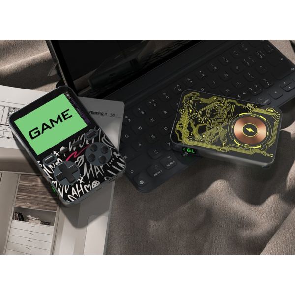 5000mah MagSafe Power Banks Game Console Wireless 2 In 1 Power Bank