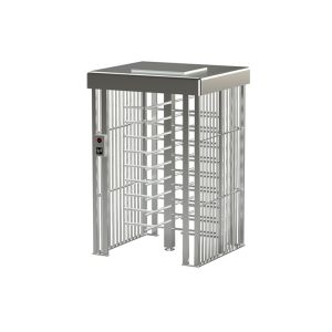 Face Recognition Temp Detector Full Height Turnstile SUS304 IP54