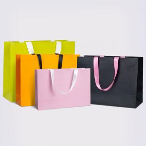 Cheap Custom Order Accepted Wenzhou Designer Custom Shopping Bags Gift Cardboard Paper Bags for sale