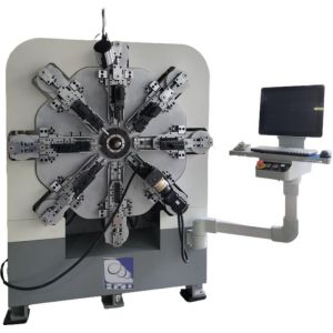 Automatic Multi-Function 12 Axes Computer Spring Coiling Machine 1-4mm Spring