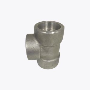 Socket Welding Equal Tee 316/304 Stainless Steel Forged Fittings Tee Pipe