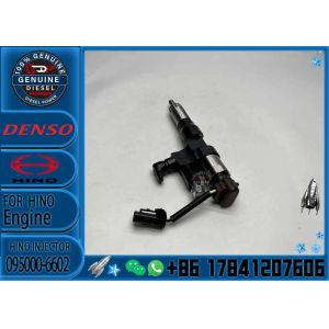 China 095000-6602 Diesel Injector 23670-E0040 for Hino 500 J08E J05D J08C Engine Kobelco SK350-8 SK200-8 SK210-8 SK250-8 SK330-8 on sale