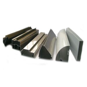 6063-T5 Electrophoresis Champagne Series Anodized Aluminium Extrusion Profile