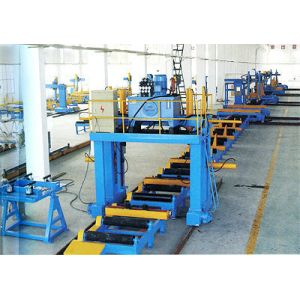 Variable Section H Beam T Beam Welding Machine Production Line Arc Shaped Beam