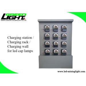Safety Durable Cap Lamp Wall Charger Station 4.2V 2A 50Hz Double Side / Single