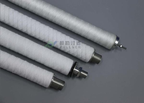 Quality Backflushable 5micron PP String Wound Filters iron removal with or without resin precoat filter element wholesale