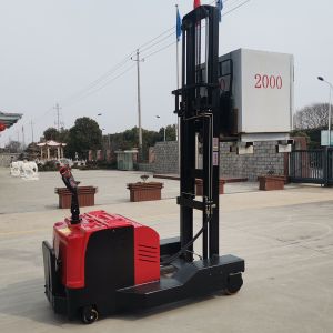 Fully Electric Stacker Forklift 1.5t 2t Small Automatic Pallet Handling
