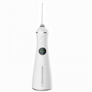 China IPX7 Rechargeable Oral Irrigator 300mL , Portable Water Flosser For Teeth Cleaning on sale