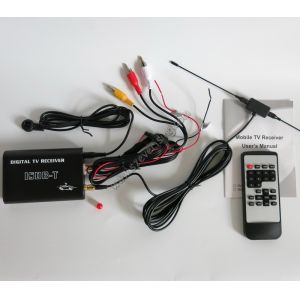 Smart Car ISDB-T One Seg Set Top Box with 1 Antenna, 1 Video Output, 1 Audio