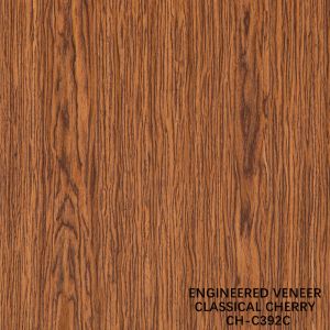 392C / 392S Recomposed Wood Veneer Dark Brown For Vintage Decoration