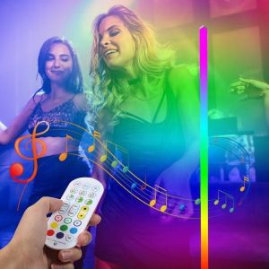 Cheap 18 PCs/Ctn DC5V Interior Decorative Floor Light with Music Function and IR Controller for sale