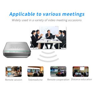 USB2.0 Bluetooth Video Conference Omnidirectional Microphone Echo Elimination