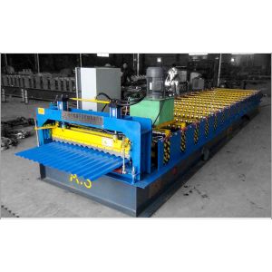 step roof tile roll forming machine