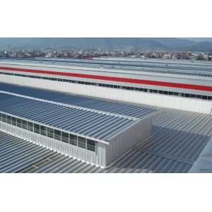 Galvanized Industrial Portal Frame Prefabricated Workshop Buildings Construction