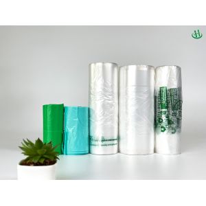 Custom 13 Gallon Star Seal Trash Bags Plastic Packaging in Various Sizes