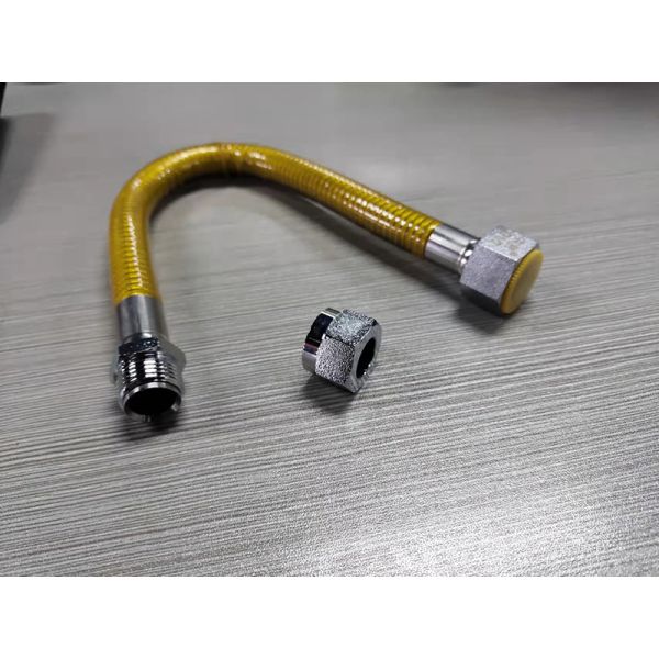 Quality 3/4" Connector DN10 OD 13.5mm Corrugated Hose with Pressure 2 Bar 29 PSI wholesale
