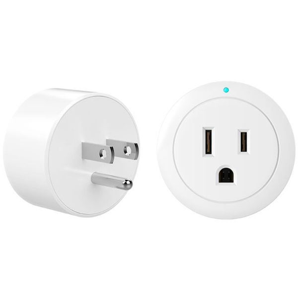 AC 100V-240V Smart Home Automation System 10A WiFi Plug Works With Amazon Alexa