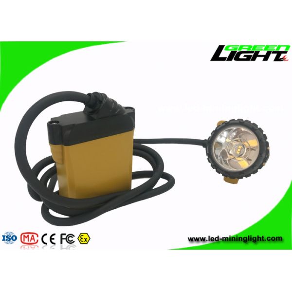 Quality Hard Hat LED Mining Light ABS Material 25000Lux Brightness 13-15hrs Working Time wholesale