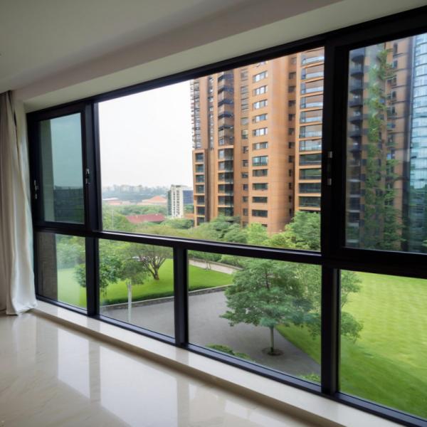 Quality Fashion New Design Aluminum Double Glazed Sliding Window with Low-E Glass for Small Spaces wholesale