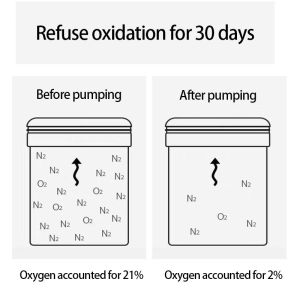 Hand Pressed Vacuum Borosilicate Glass Storage Jars 585ml