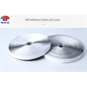 Cheap Nylon Self Adhesive Hook and Loop Tape Rolls With Strong Sticky for sale