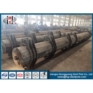 Cheap Q235 Q345 Q460 Conical Transmission Line Galvanized Pole Anti Corrosive for sale