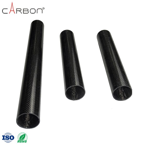 0.001% N Content High Strength 3K Twill Carbon Fiber Tube CBTCFT042