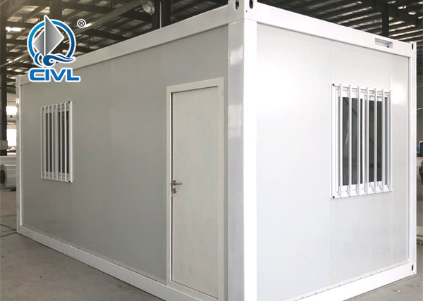 Moisture Proof Prefabricated shopping mall building , Prefabricated Container
