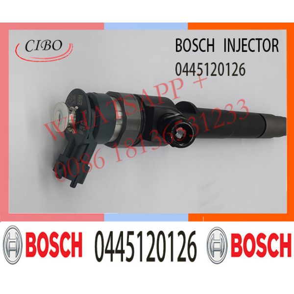 0445120126 Diesel Common Rail Injector for SK130-8 excavator D04FR engine