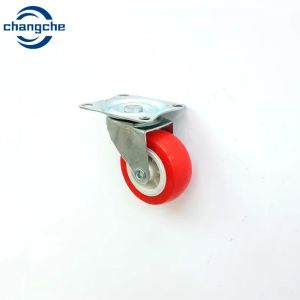 Swivel Caster Wheel 2" Caster Replacement for Cabinet, Bookcase, Computer Desk