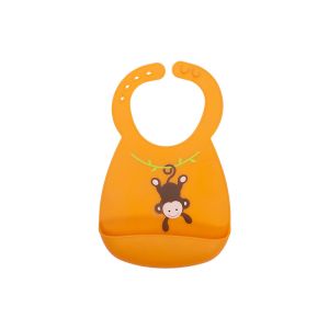 Custom Baby Tableware Set Waterproof Soft Silicone Bibs For Baby