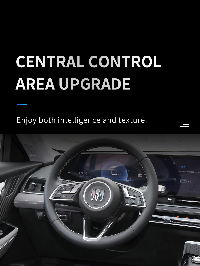 2024 Buick E5 Left Hand Drive Intelligent Electric Large 5-seater SUV Equipped with TPMS Yes and 14 Radar Safety Features