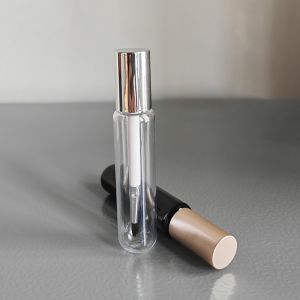 11ml 14ml Concealer Lip Gloss White Plastic Empty Tube with Fine Brush for Blush