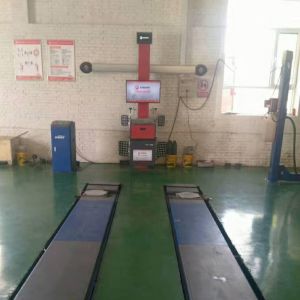 4PCS Camera Computer Control Sunshine Tire Alignment Machine Multi Language