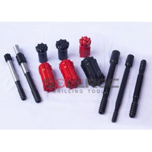 Long Life T45 Top Hammer Drilling Tools Extension Rods Shank Button Bits