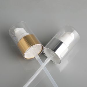 24/410 ISO Certification Cosmetics Cream Pump Dispenser with Over Cap 24mm