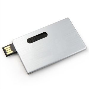 China Waterproof Ultra Thin Credit Card Usb Flash Drive 2.0 15MB/S 128GB on sale