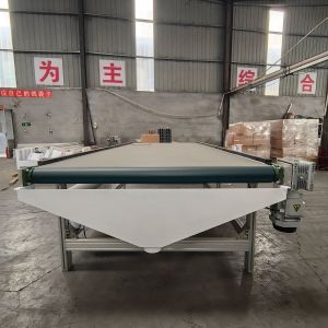 270 KG Weight CNC Router Machine Conveyor Platform with Wood Auto Loading Roller