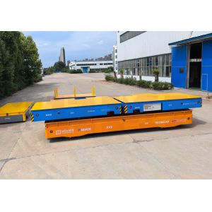 40 Tons Four Wheel Steer Omnidriectional Wheel Transfer Cart For Material