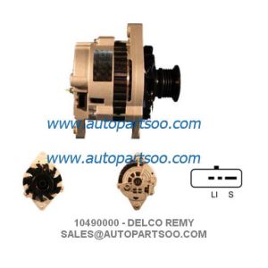 10490000 10490073 - DELCO REMY Alternator 12V 75A Alternadores