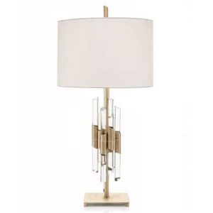 Decorative Indoor Glass Crystal Table Lamp For Living Room